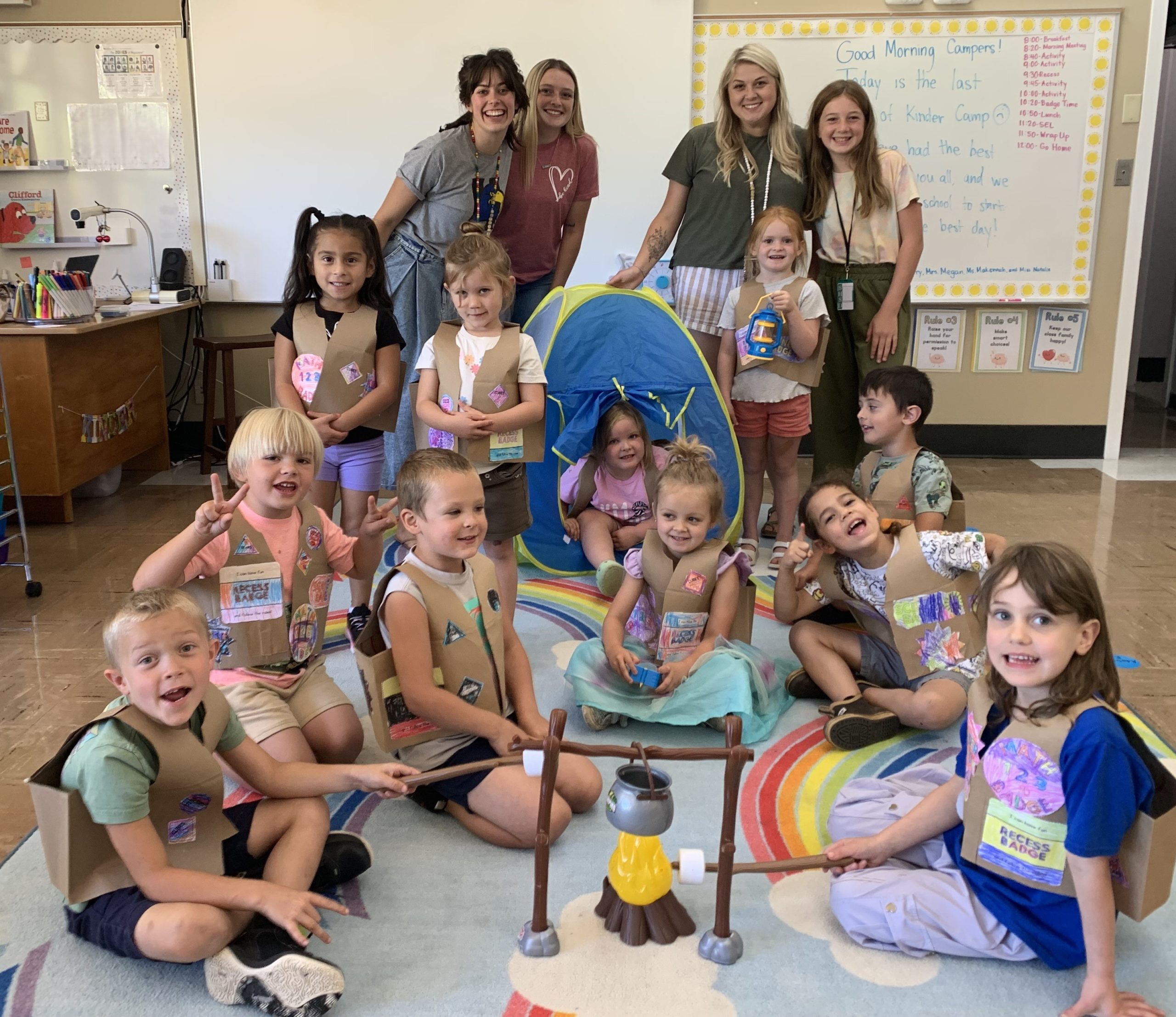 softball player ready to bat